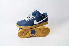 TÊNIS NIKE DUNK SB LOW PRO NAVY WHITE - Le Skate Shop