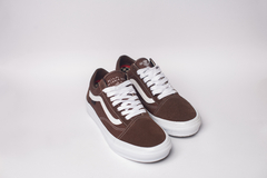 TÊNIS VANS SKATE OLD SKOOL NICK MICHEL BROWN WHITE na internet