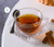 Xícara de Chá de Cristal com Pires Coração 170ml - Lyor - comprar online