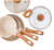 Jogo de Panelas 10 Peças Style Cook Marmol Cerâmica Com Indução Vitrocerâmico - Mimo Style na internet