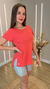 BLUSA DRY-FIT Coral - comprar online