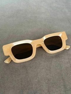 Oculos LucaBrand minimalist Ocre