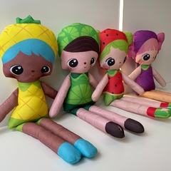 Boneca de pano colors Abacaxi - loja online