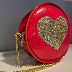 Bolsa coração vermelha - comprar online