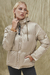 Campera Puffer Estelar Champagne