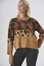 Sweater Floral Caramelo en internet