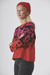 Sweater Floral Rojo - comprar online