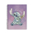 Cuaderno A4 Tapa dura 96 hjs. Stitch Mooving - comprar online