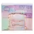 Binder clips glitter pastel x4