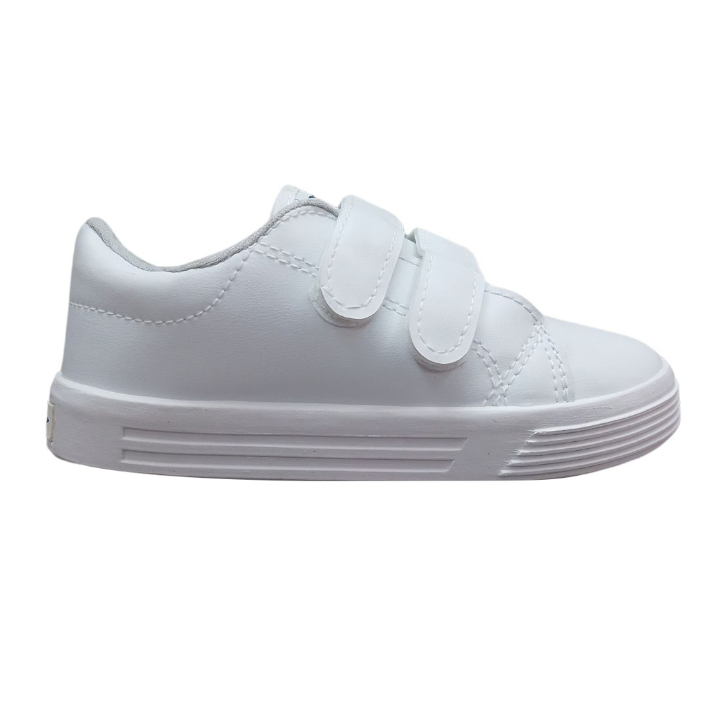 Zapatillas escolares blancas shop