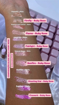 LIP GLOSS GLITTER RUBY ROSE - comprar online