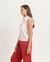 Camisa sem mangas Gênova Off White - comprar online