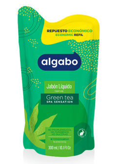 Jabon liquido Green Tea 300ml Repuesto - comprar online