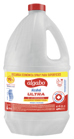 Bidón Alcohol Líquido para Superficies 70% 4L - comprar online