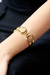 Bracelete Cleo Dourado - comprar online