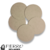 Corte Circulo 3 Cm Pack X25 unidades Fibrofacil Mdf Crudo 3mm - Fierro 100% Argento