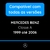 Palheta do limpador traseiro Classe A Mercedes. Palheta do limpador vidro traseiro Mercedes Classe A 1999, 2000, 2001, 2002, 2003, 2004, 2005, 2006 original
