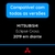 Palheta do limpador traseiro Eclipse Cross Mitsubishi. Palheta do limpador vidro traseiro Mitsubishi Eclipse Cross 2019, 2020, 2021, 2022, 2023, 2024, 2025 original
