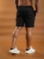 Short Jogger Cargo Casual Unissex - Preta