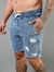 Bermujda Jogger Jeans Street Marmorizada