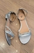 Sandália Salto 2 cm Com Strass - Calçados Femininos Numeração Especial do 40 ao 45 | Priestto 