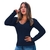 Blusa Cardigan Tricot Trançadinho Feminina MP983 - loja online