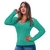 Blusa Cardigan Tricot Trançadinho Feminina MP983