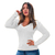 Blusa Cardigan Tricot Trançadinho Feminina MP983 - comprar online