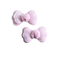 LACINHO ROSA BEBÊ COM POMPOM 2UND - 3526