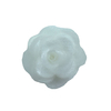 FLOR DE ORGANZA 55MM BRANCO GELO 1UND - 3681