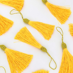 TASSEL COR AMARELO CANÁRIO (14CM) 2UND - 4771