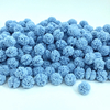 POMPOM DE MALHA AZUL PANTONE 15MM COM 10UND - 6311