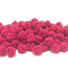 POMPOM DE MALHA ROSA PINK 25MM COM 10UND - 3392