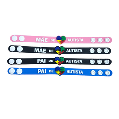 PULSEIRA EMBORRACHADA PAI/MÃE DE AUTISTA 1UND