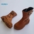 Bota Fivelas Santorine Natural - Caramello Moda Infantil e Adolescente