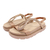 Birken Couro Nude Tira Strass - comprar online