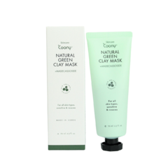 GREEN CLAY MASK- Arcilla Natural con Madecassoside - Coony