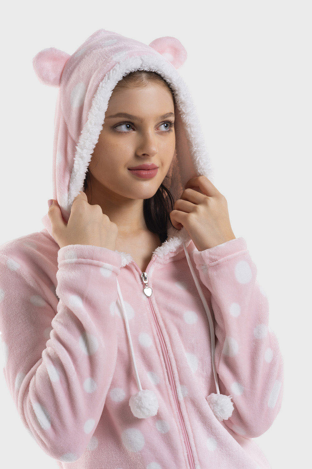 Pijamas enteros con capucha new arrivals