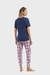Pijama Remera y Babucha "Savagely" Art. WO15233I24 - comprar online