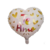 Balão Metalizado Branco Te Amo - 45x45cm