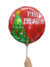 Balão Metalizado Redondo Natal Merry Christmas - 18" - comprar online