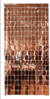 Cortina Franja Metalizada Retângulos - 1 x 2m - comprar online