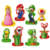 Decoração de Mesa Super Mario Bros - 8 unidades