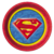 Prato de Papel 18 cm Superman - 8 unidades