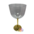 Taça Gin Cristal com Pé metalizado - comprar online