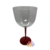 Taça Gin Cristal com Pé metalizado na internet