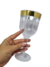 Taça Vinho Luxo Descartável de Acrílico 280ml - 4 unidades - comprar online