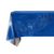 Toalha Plástica Mesa Azul Holográfico - 1,37 x 2,74m