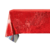 Toalha Plástica Mesa Vermelho Holográfico - 1,37 x 2,74m
