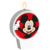 Vela Plana Adesivada Mickey Mouse - 1 unidade